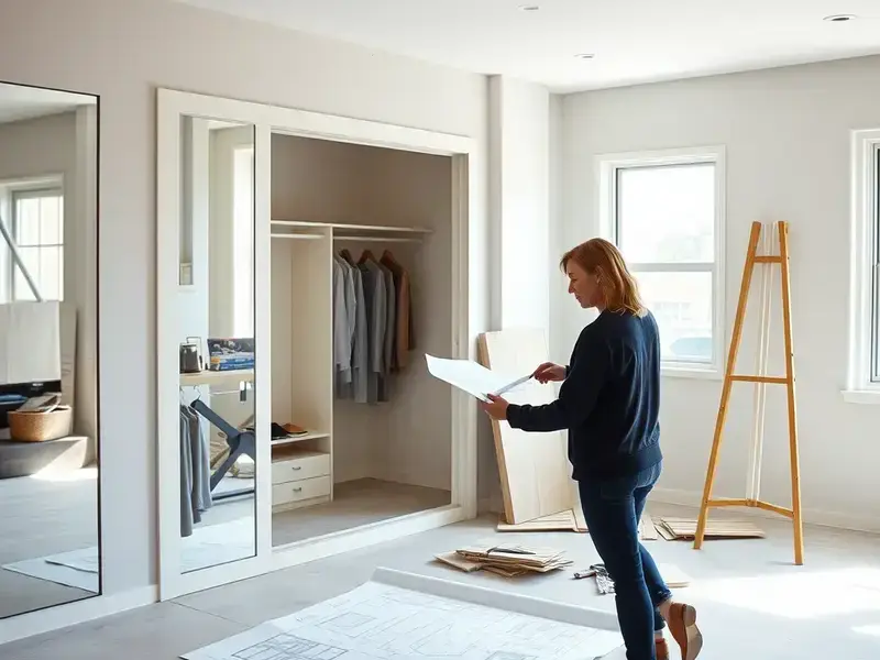 Professional closet design consultation